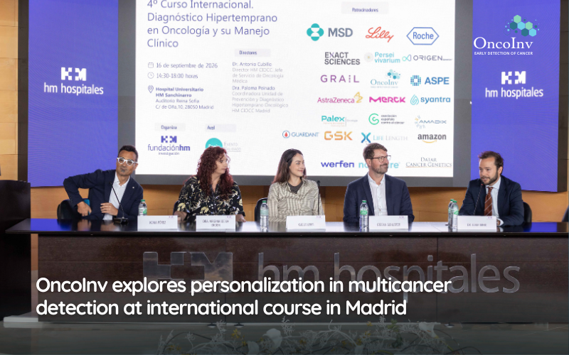 OncoInv explores personalization in multi-cancer detection at international course in Madrid